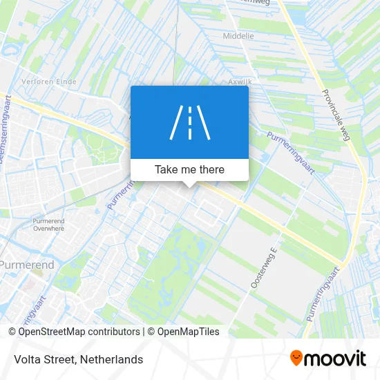 Voltastraat map