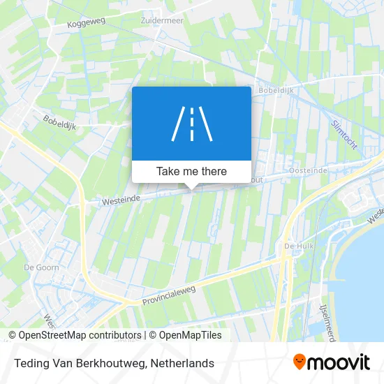 Teding Van Berkhoutweg map