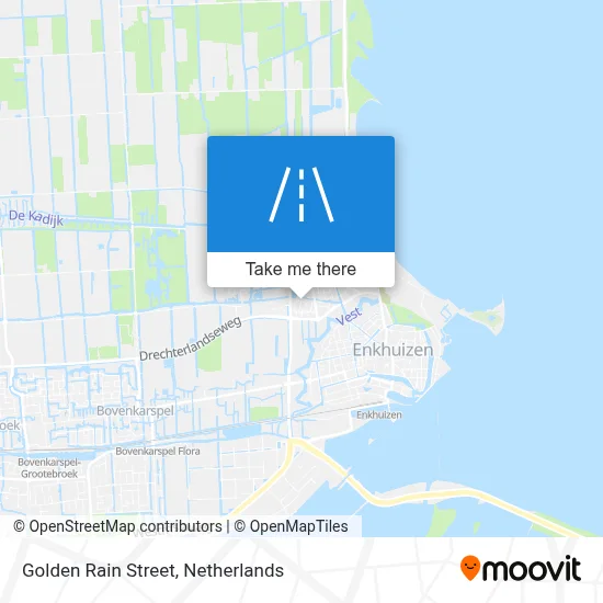 Goudenregenstraat map