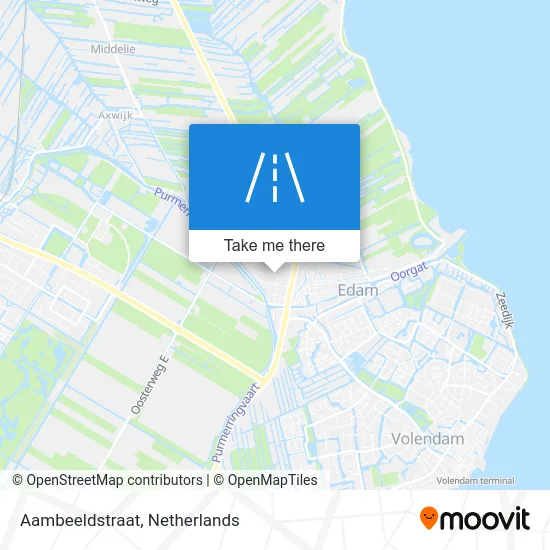 Aambeeldstraat Karte