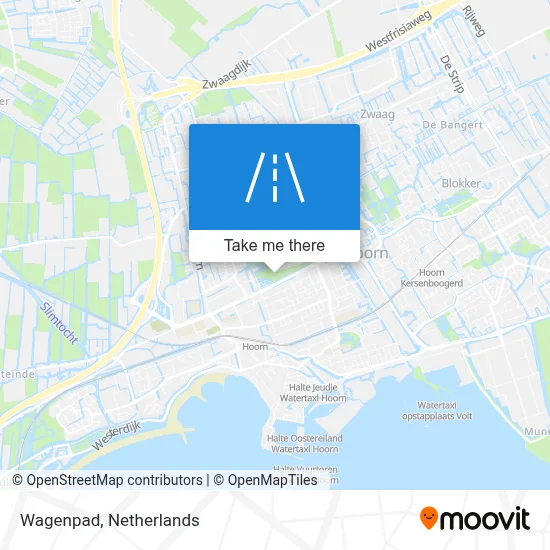 Wagenpad map