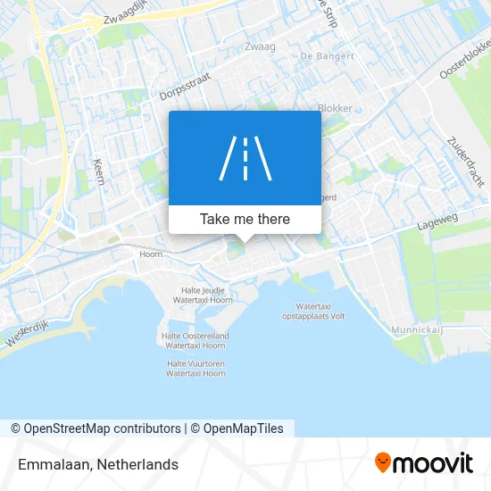 Emmalaan map