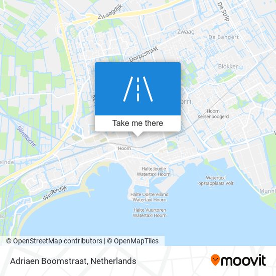 Adriaen Boomstraat map