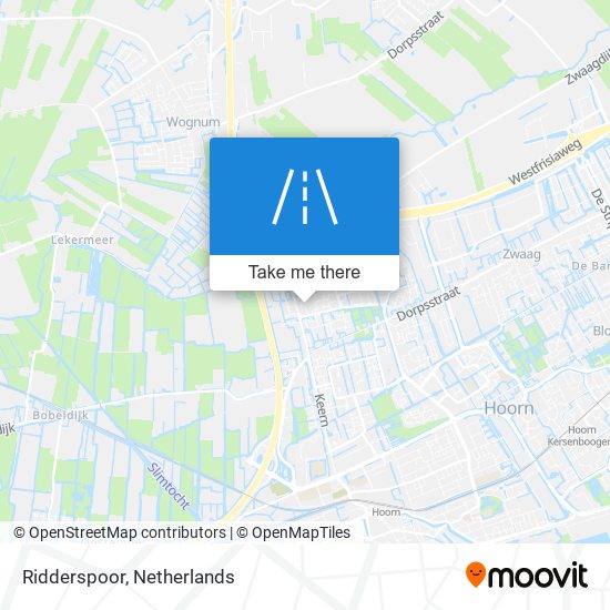 Ridderspoor map