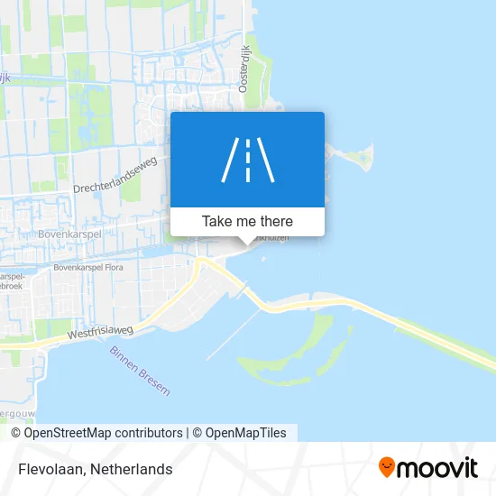 Flevolaan map