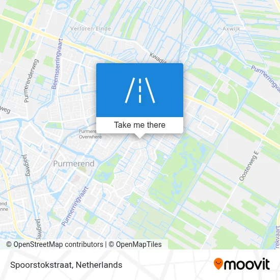 Spoorstokstraat map