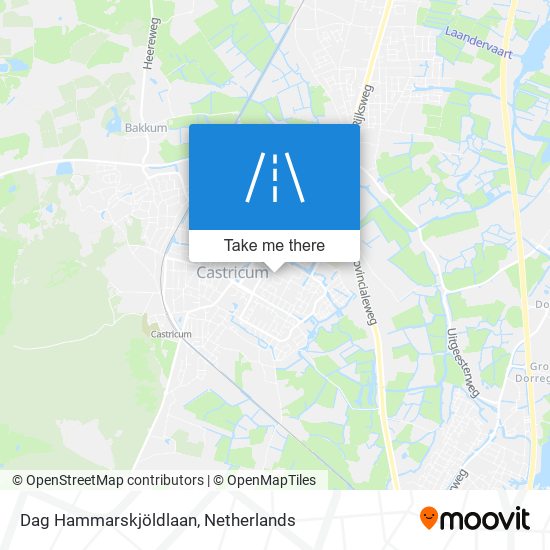 Dag Hammarskjöldlaan map