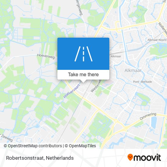 Robertsonstraat map