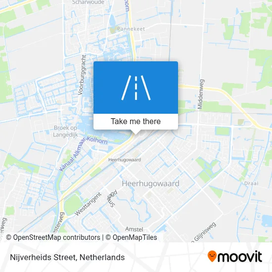 Nijverheidsstraat map