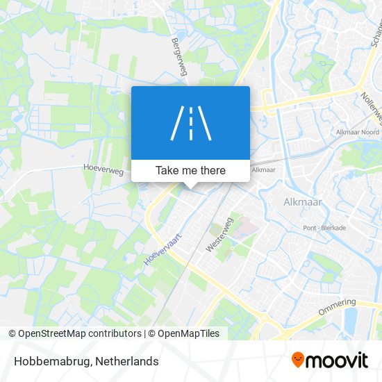 Hobbemabrug map