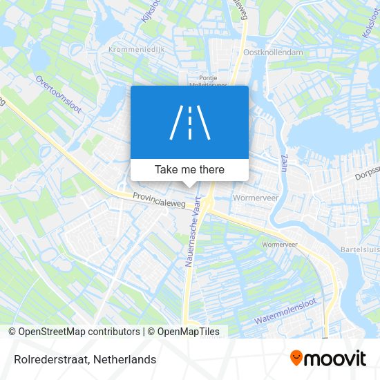 Rolrederstraat map