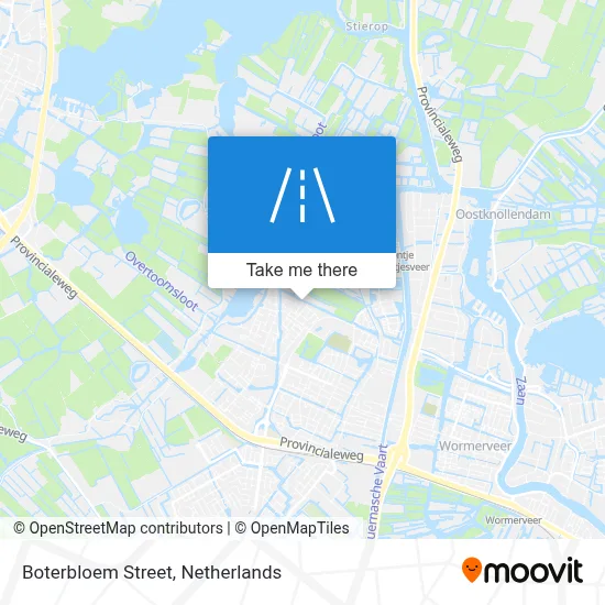Boterbloemstraat map