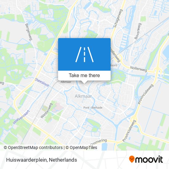 Huiswaarderplein map