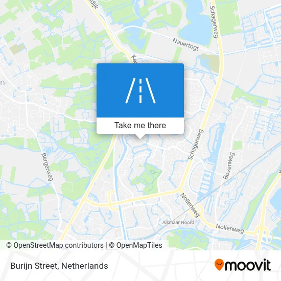 Burijnstraat map