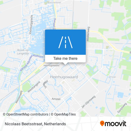 Nicolaas Beetsstraat map