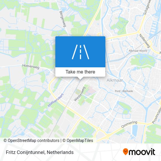 Fritz Conijntunnel map