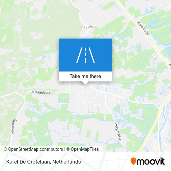 Karel De Grotelaan map