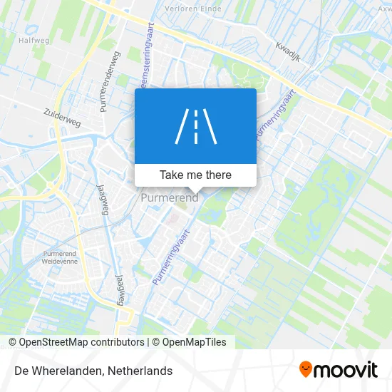 De Wherelanden map