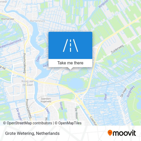 Grote Wetering map