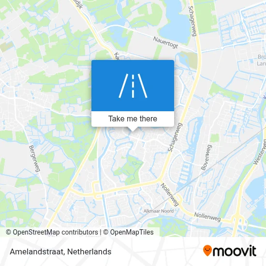 Amelandstraat map