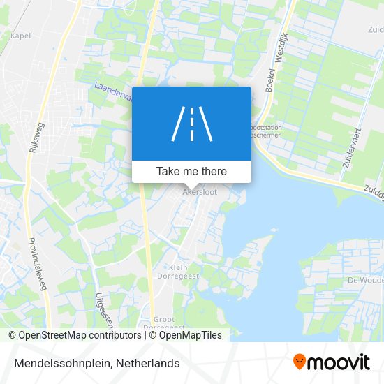 Mendelssohnplein map