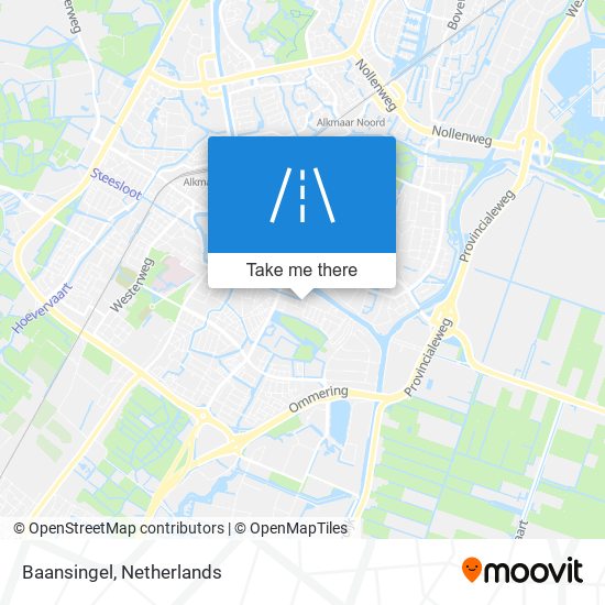 Baansingel Karte