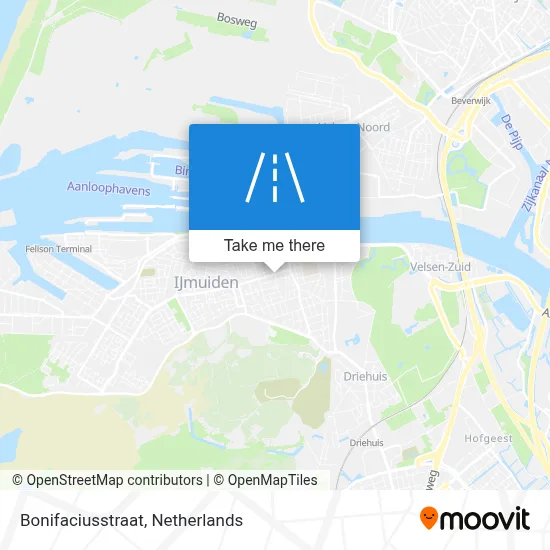 Bonifaciusstraat map