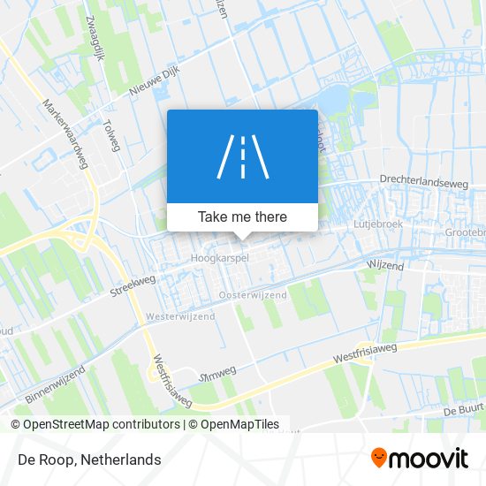 De Roop map