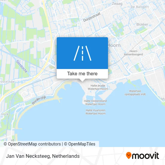 Jan Van Necksteeg map