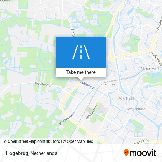 Hogebrug map