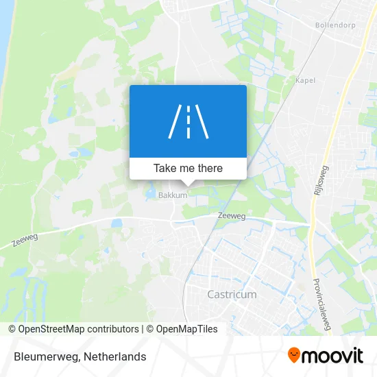 Bleumerweg map