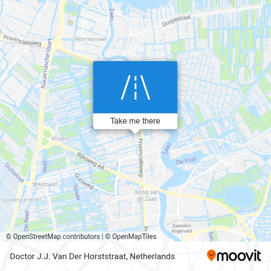 Doctor J.J. Van Der Horststraat map