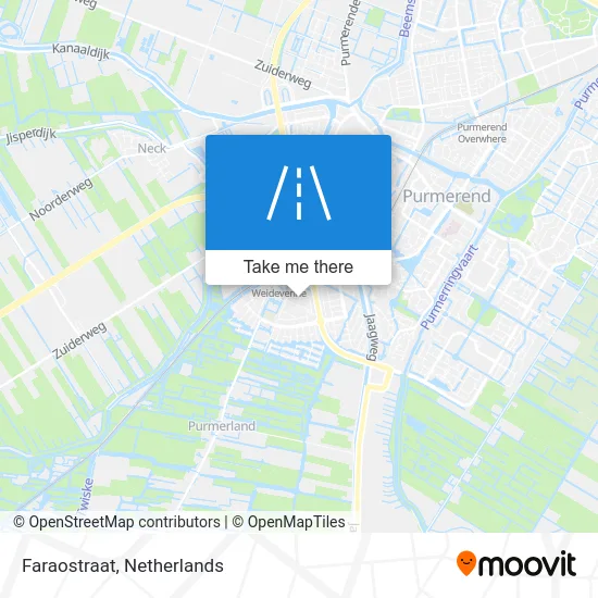 Faraostraat map