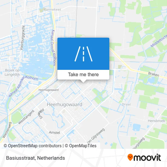 Basiusstraat map
