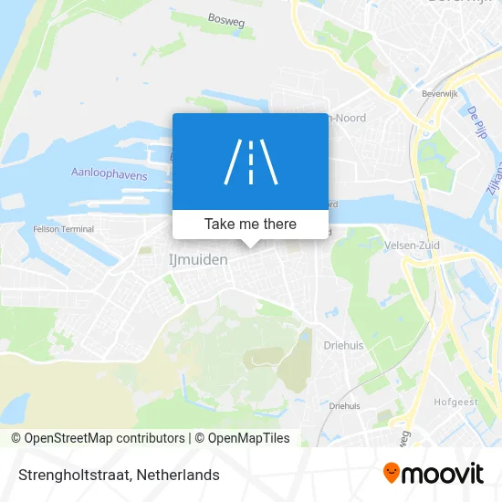 Strengholtstraat map