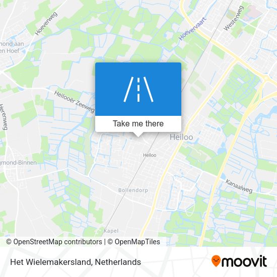Het Wielemakersland map