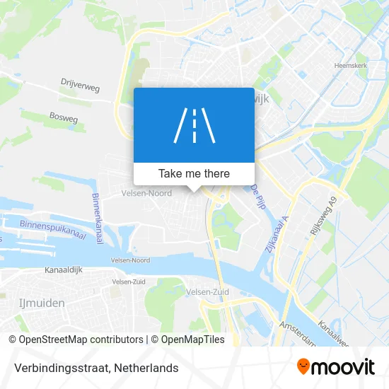 Verbindingsstraat map