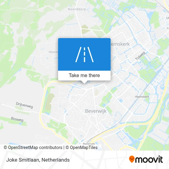 Joke Smitlaan map