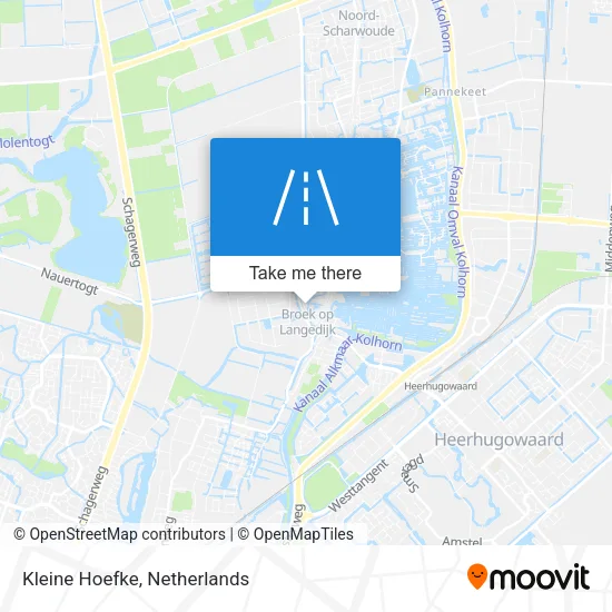 Kleine Hoefke map