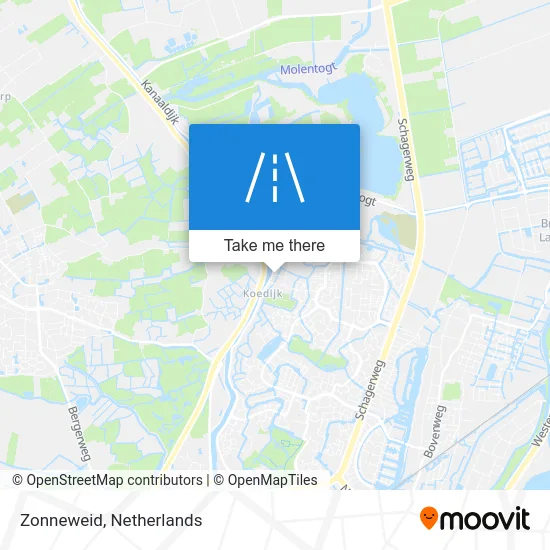 Zonneweid map