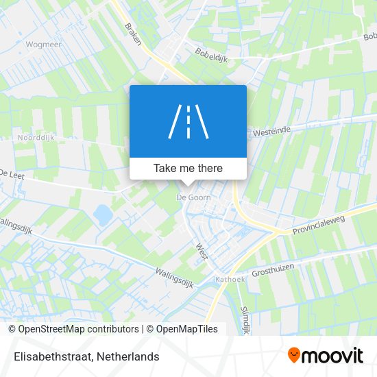 Elisabethstraat map