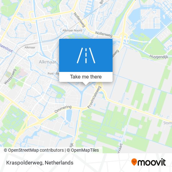 Kraspolderweg Karte