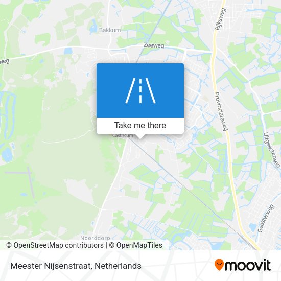 Meester Nijsenstraat map