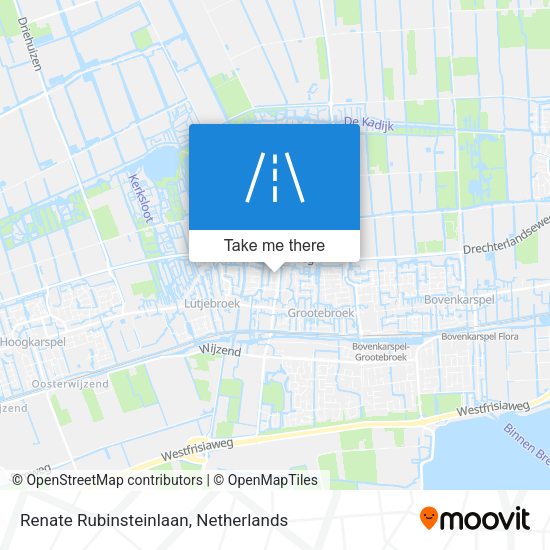 Renate Rubinsteinlaan map