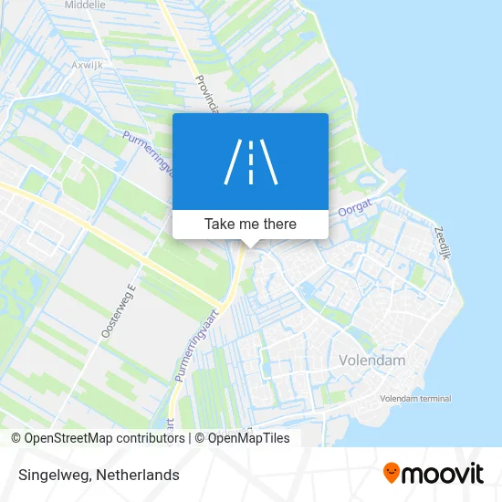 Singelweg map