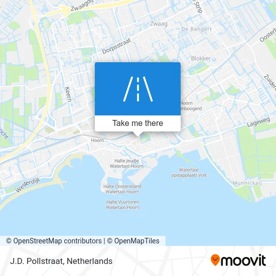 J.D. Pollstraat map