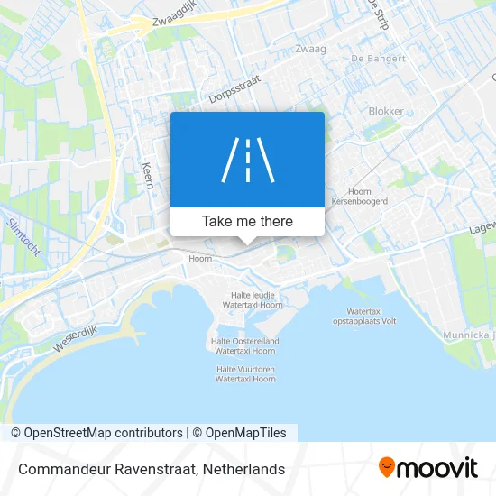 Commandeur Ravenstraat map