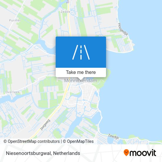 Niesenoortsburgwal map