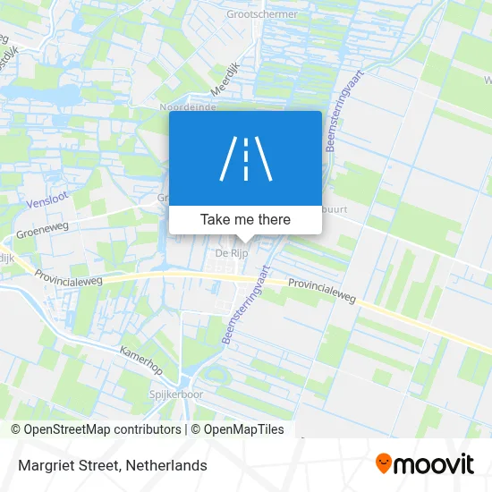 Margrietstraat map