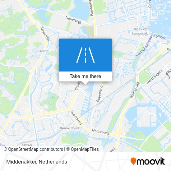 Middenakker map